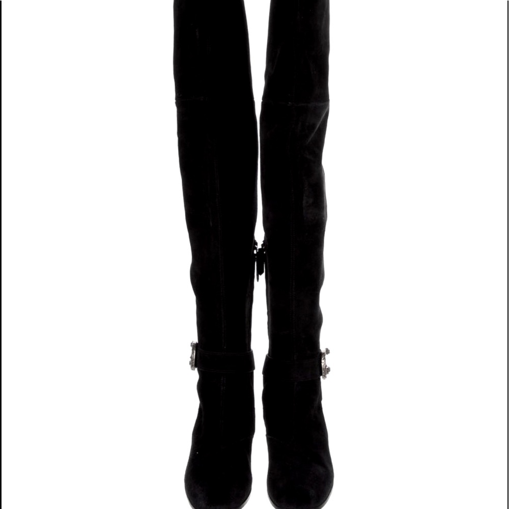 NEVER WORN- Over the knew /thigh high suede GUCCI boots